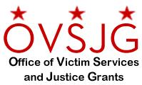 The logo for the DC Office of Victim Services and Justice Grants, a major funder.